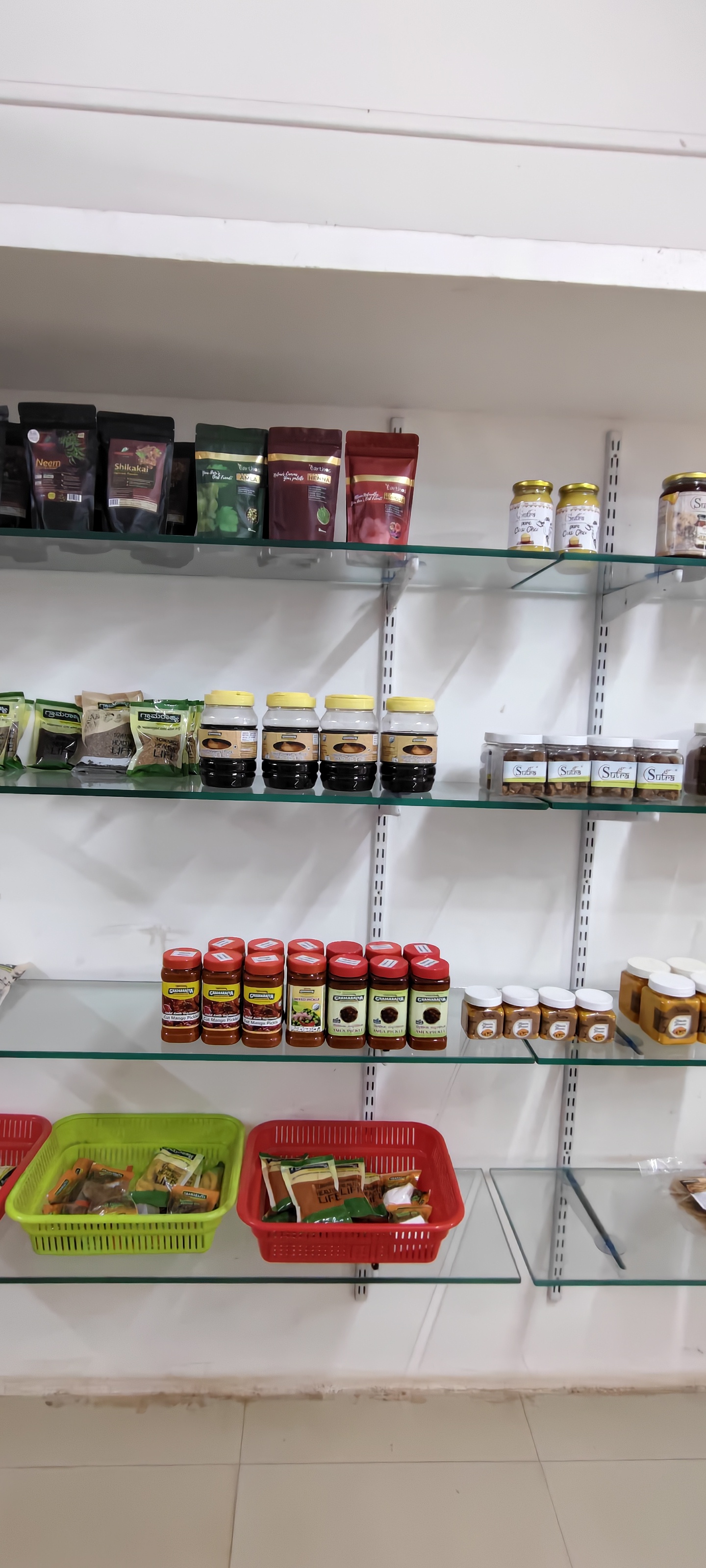 Organic grocery collection in Belagavi